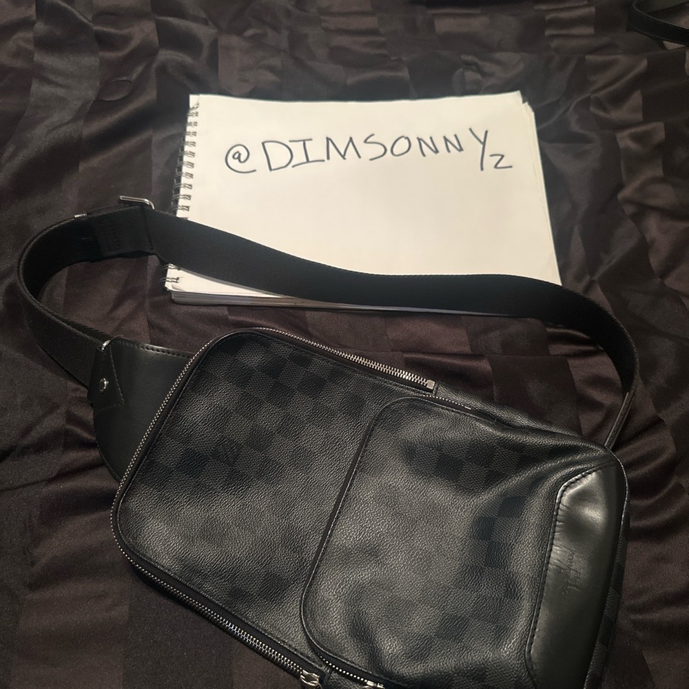Louis Vuitton Sling Avenue Monogram Bag.
